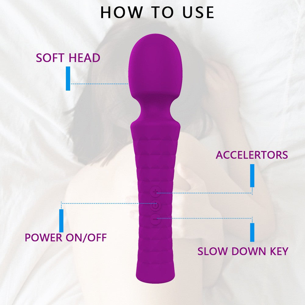 Vibrador Recargable Magnetica