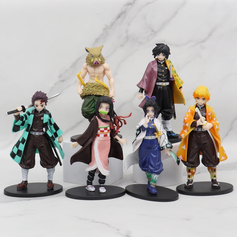 6 Figura de Anime (Demon Slayer)