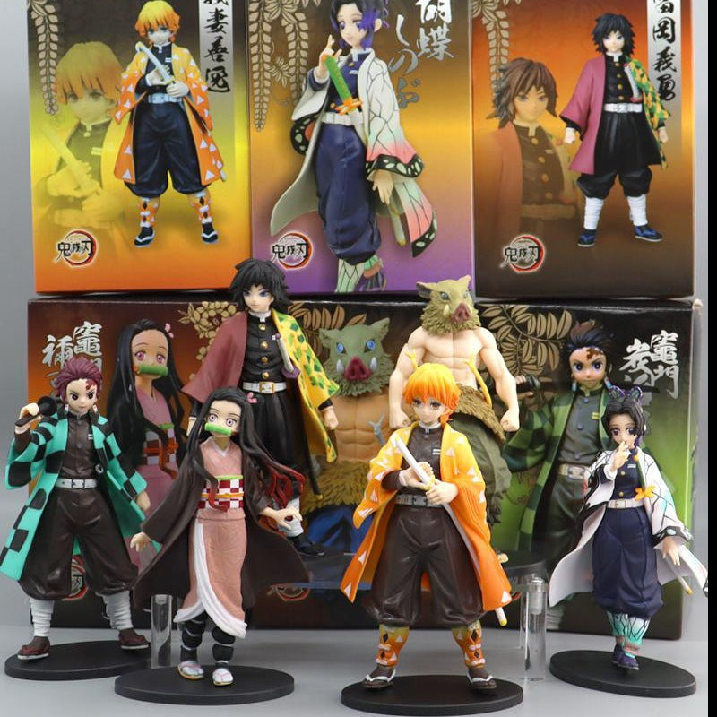 6 Figura de Anime (Demon Slayer)