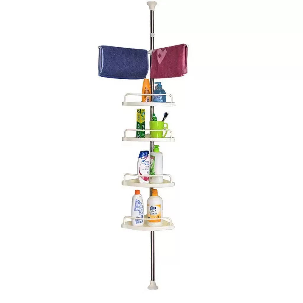 Organizador de Baño Extensible de Esquina (Altura 3.2 m)