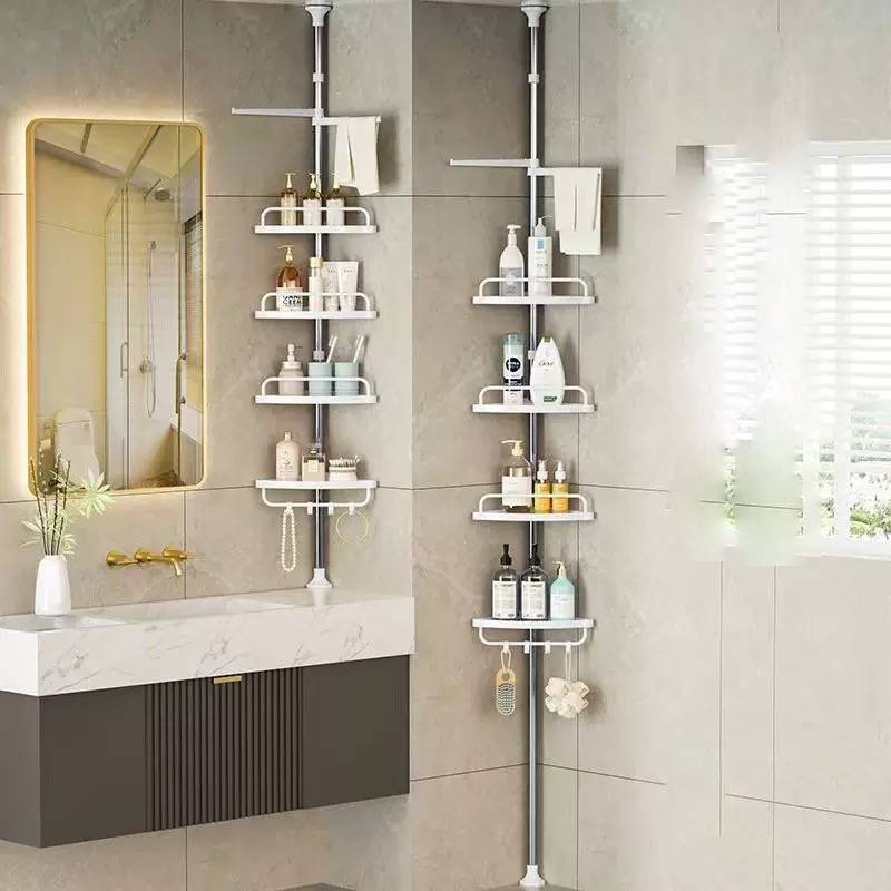 Organizador de Baño Extensible de Esquina (Altura 3.2 m)