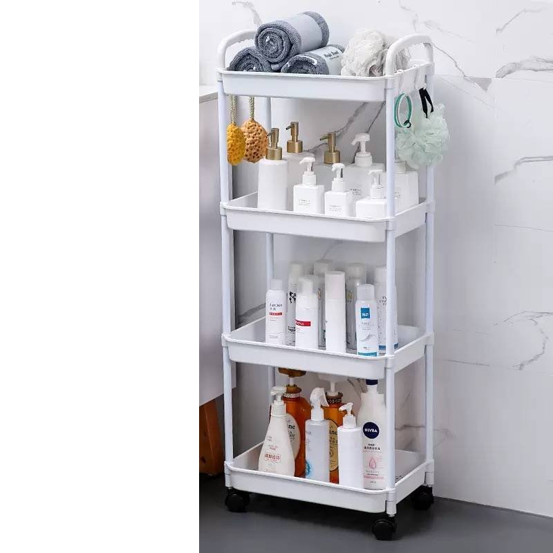 Carrito de Almacenamiento con Ruedas – 4 Pisos