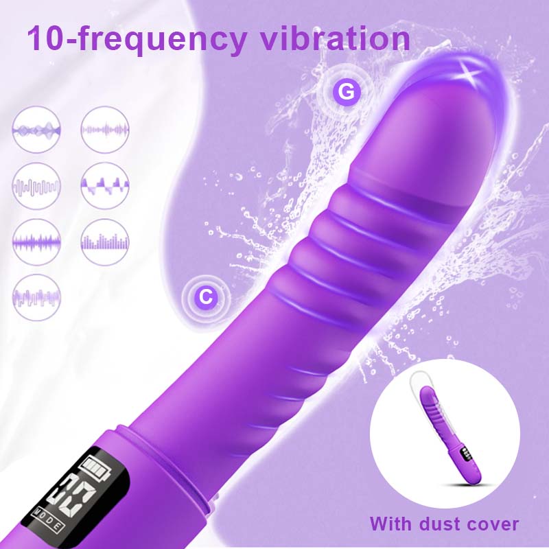 Vibrador estirable recargable