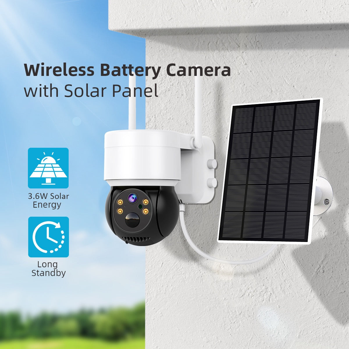 Camara Vigilancia Solar
