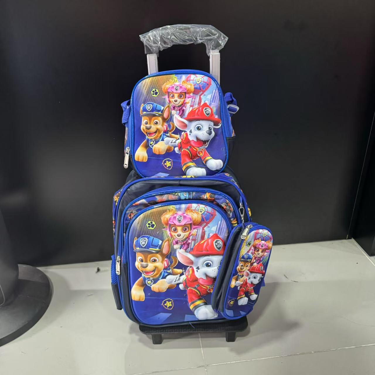Set/3piezas de piezas de Mochila con Ruedas