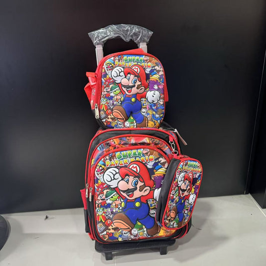 Set/3piezas de piezas de Mochila con Ruedas