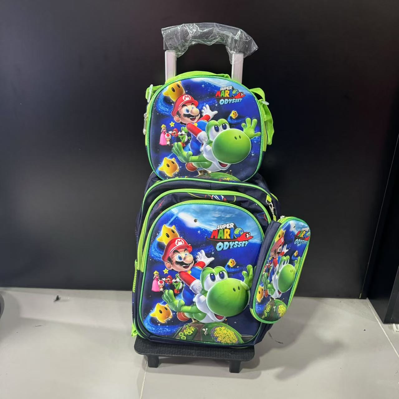 Set/3piezas de piezas de Mochila con Ruedas