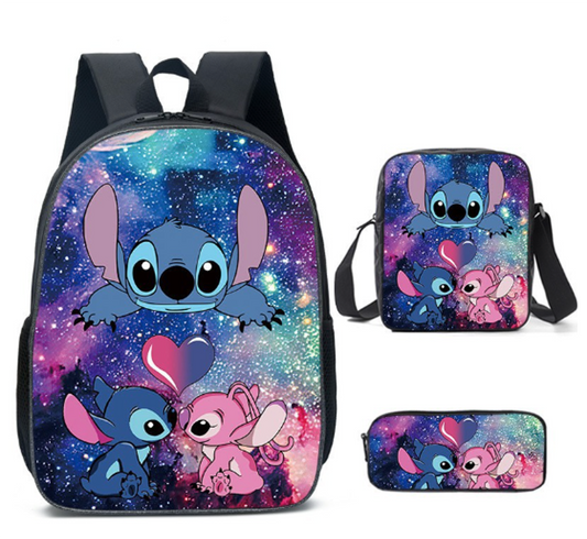 Set/3piezas de piezas de Mochila Stitch