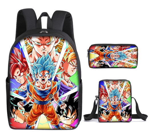 Set/3piezas de piezas de Mochila  Dragon Ball