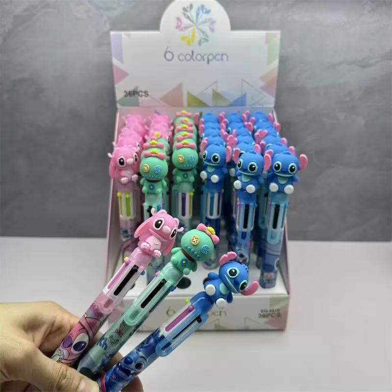 Boligrafo Pluma Multicolor stitch