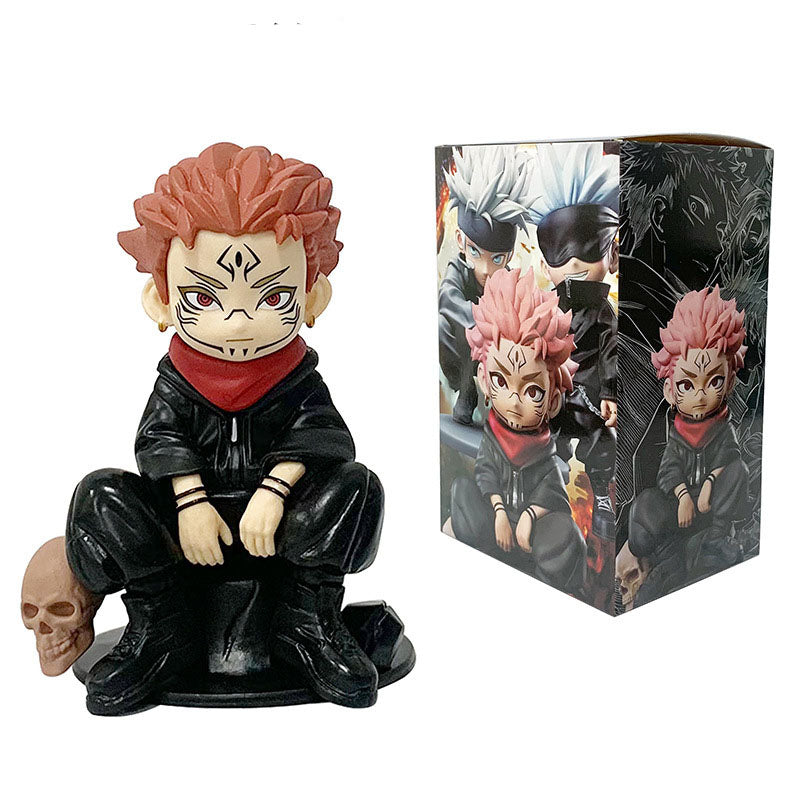 Figuras Coleccionables de "Jujutsu Kaisen" - Sukuna, Megumi y Gojo Anime