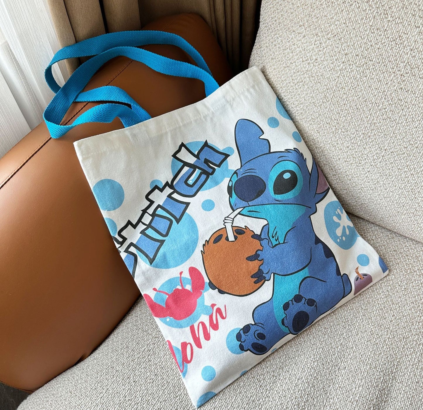 Bolsa de Lona Stitch Anime