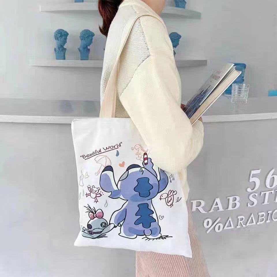Bolsa de Lona Stitch Anime
