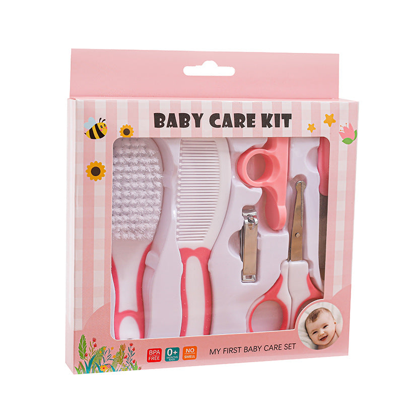 Set Completo de Cuidado para Bebé de 6 Piezas, Suave y Seguro