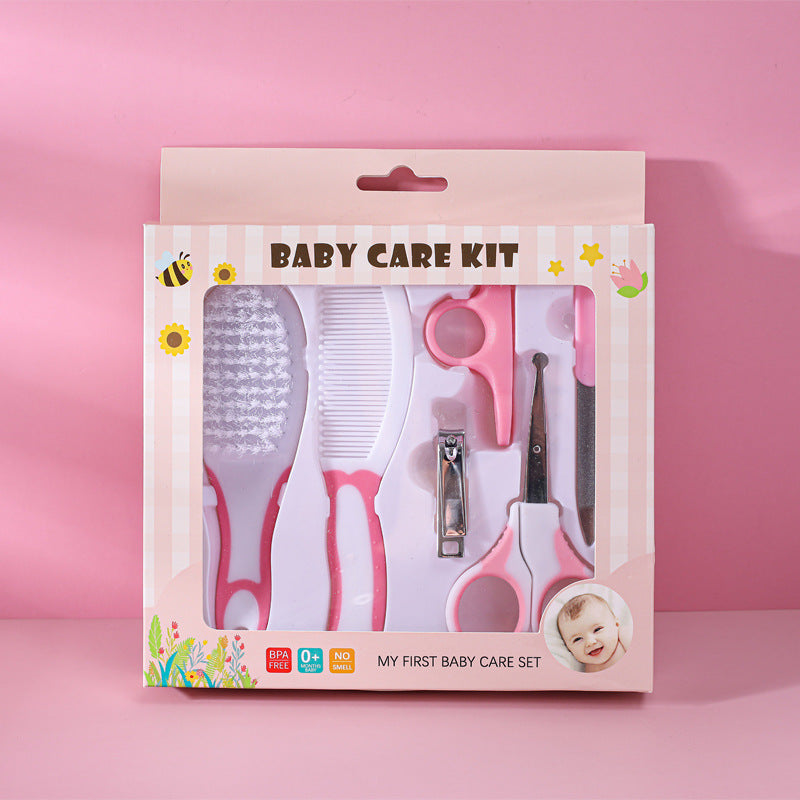 Set Completo de Cuidado para Bebé de 6 Piezas, Suave y Seguro