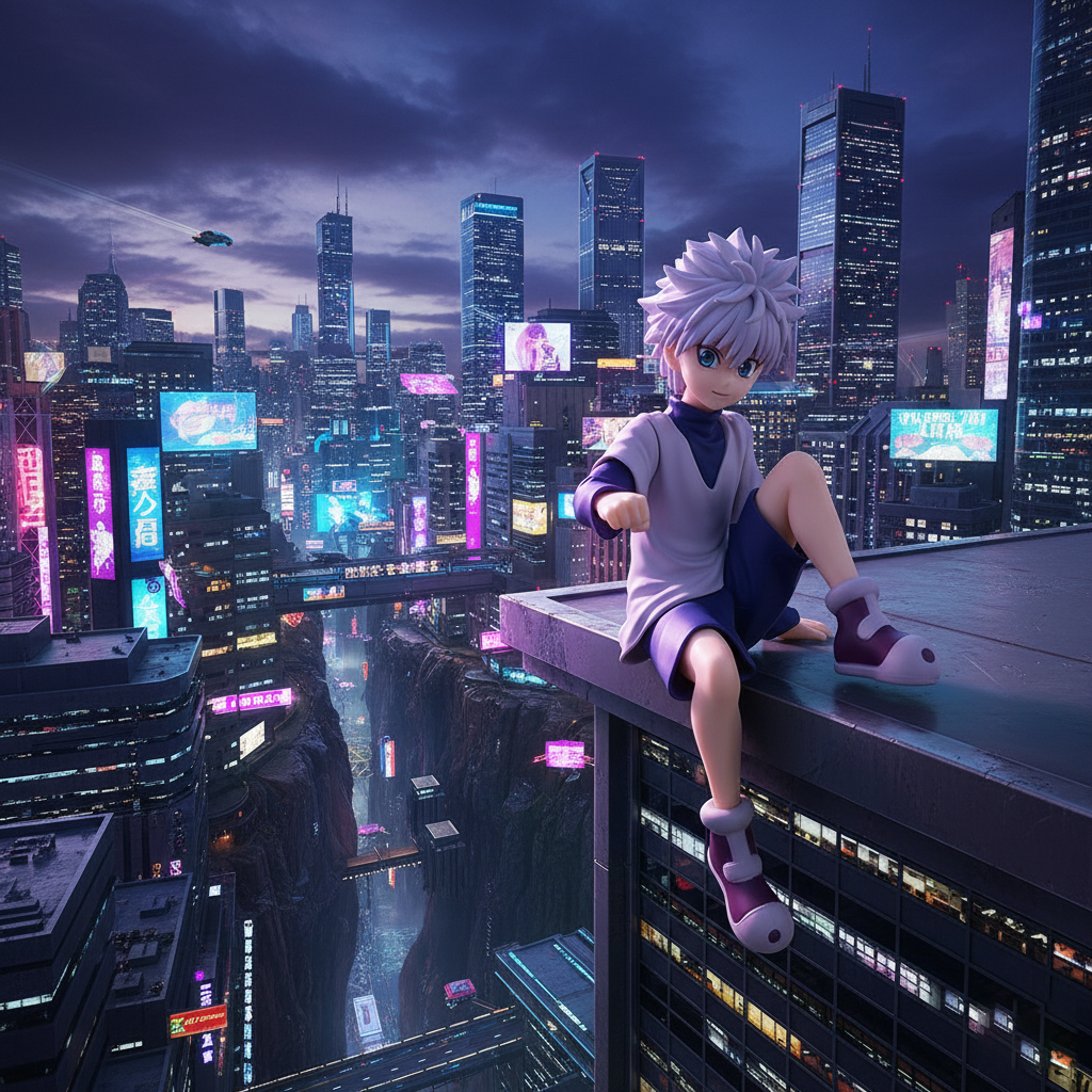 Figuras Coleccionables Gon y Killua de "Hunter x Hunter" Anime
