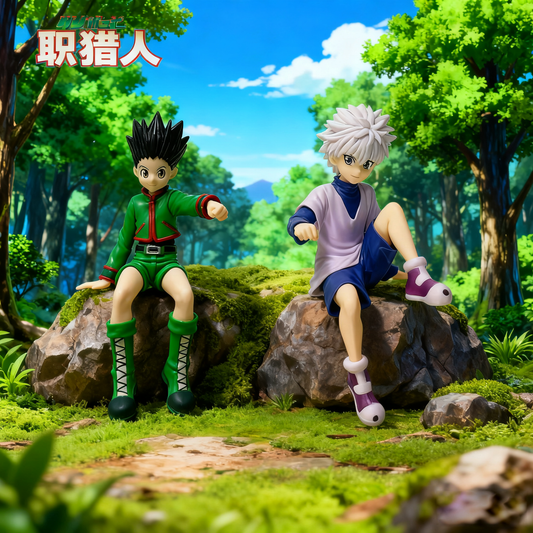 Figuras Coleccionables Gon y Killua de "Hunter x Hunter" Anime