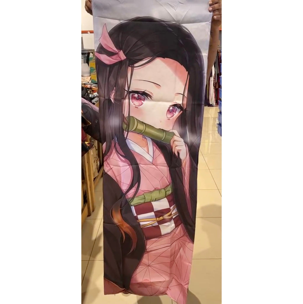 Almohadas Grande Anime de Demon Slayer Medida:150*50cm