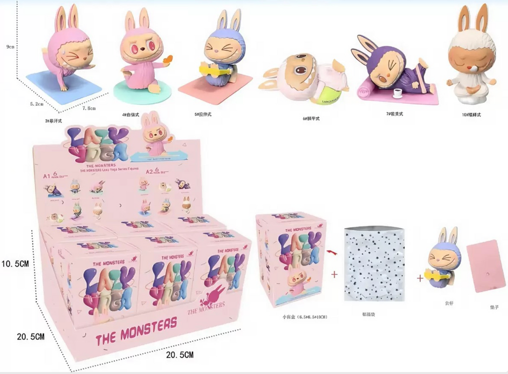 Caja Sorpresa de Labubu – Edición Yoga Anime