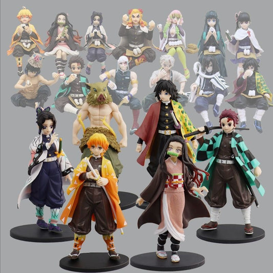 6 Figura de Anime (Demon Slayer)