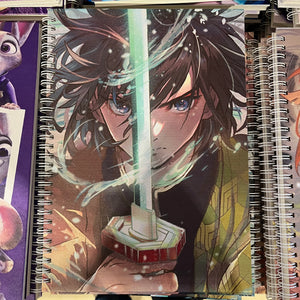 Cuaderno Raya Ancha de Demon Slayer de Anime