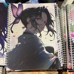 Cuaderno Raya Ancha de Demon Slayer de Anime