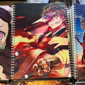 Cuaderno Raya Ancha de Demon Slayer de Anime