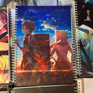 Cuaderno Raya Ancha de Demon Slayer de Anime