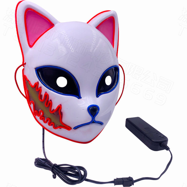 Mascara de Luz Demon Slayer Con Bateria Anime