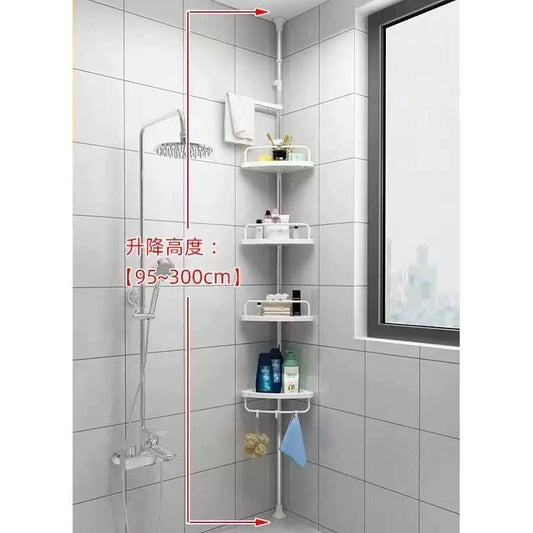Organizador de Baño Extensible de Esquina (Altura 3.2 m)