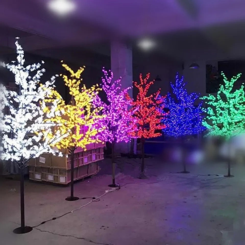 árbol de luces LED