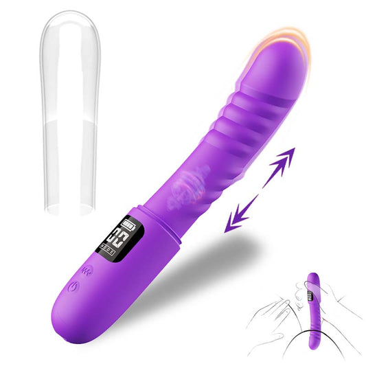Vibrador estirable recargable