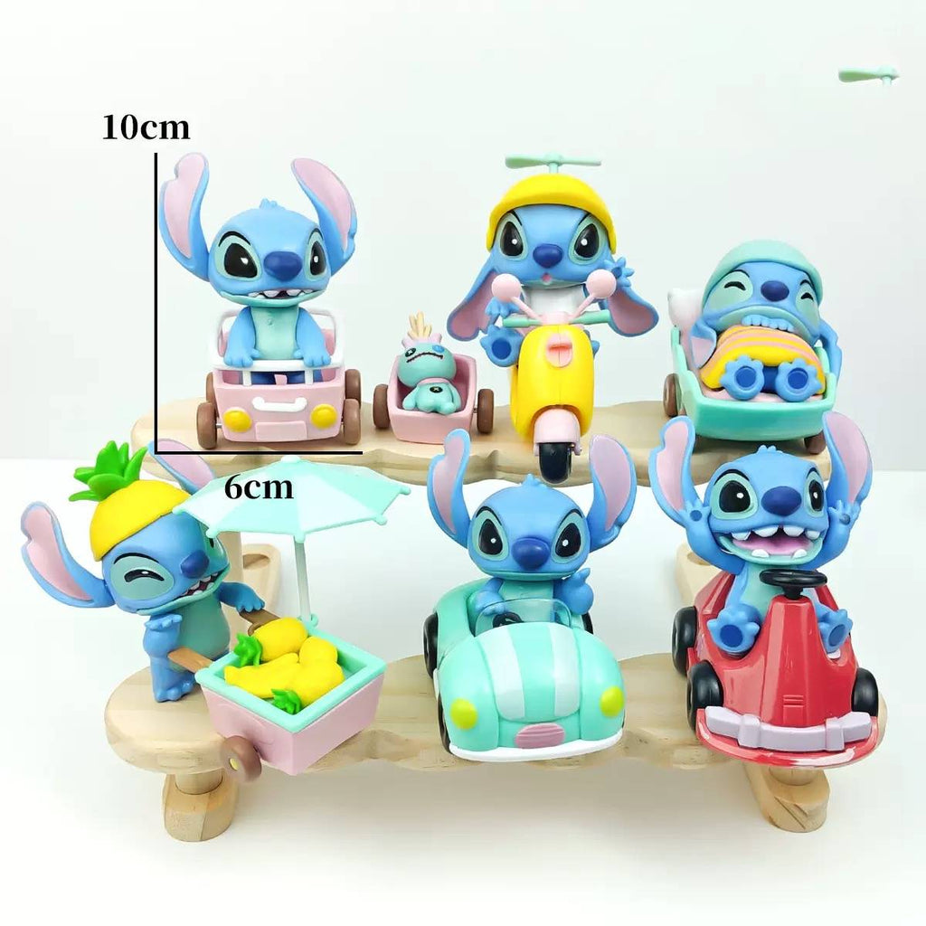 Caja de Sorpresa de Stitch en Carro Anime