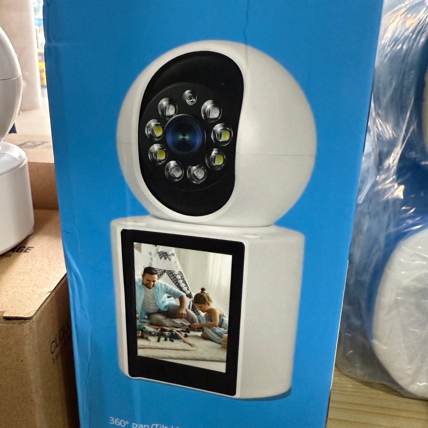 Cámara Inteligente con Pantalla y Videollamada