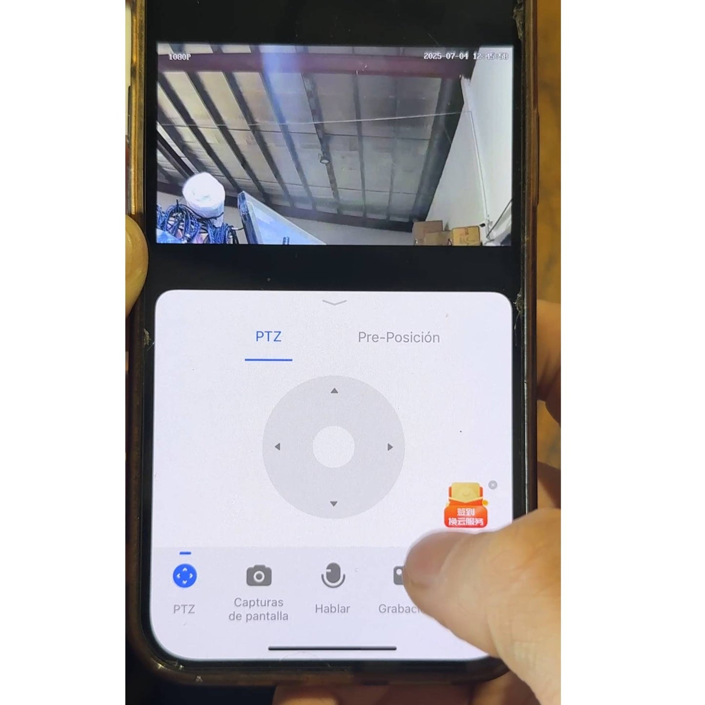 Cámara Inteligente Muñeco de Nieve con Conexión WiFi y App
