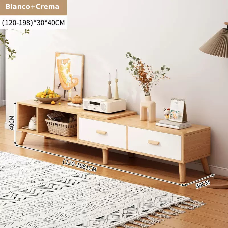 Gabinete de TV Largo Ajustable (120-198cm) *30*40cm