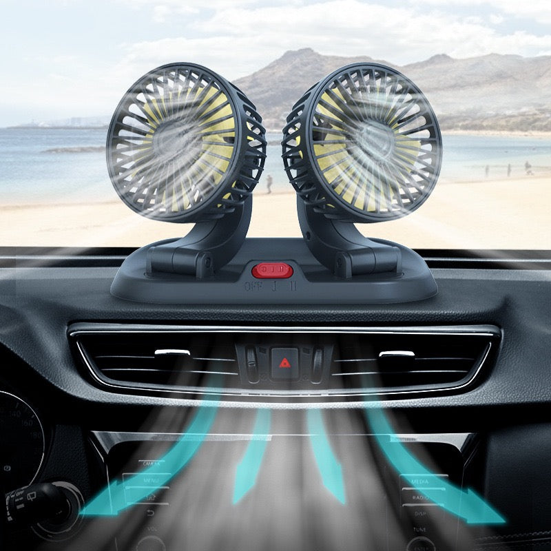 Abanico con USB coneccion para Carro