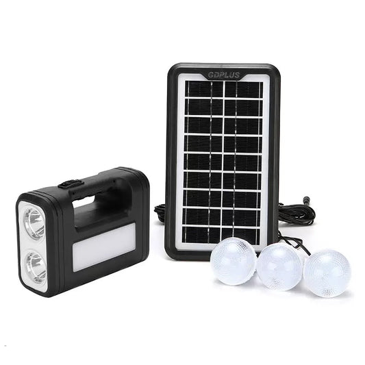 Kit de Luz Solar Portátil Linterna y Luces Decorativas de Bolas