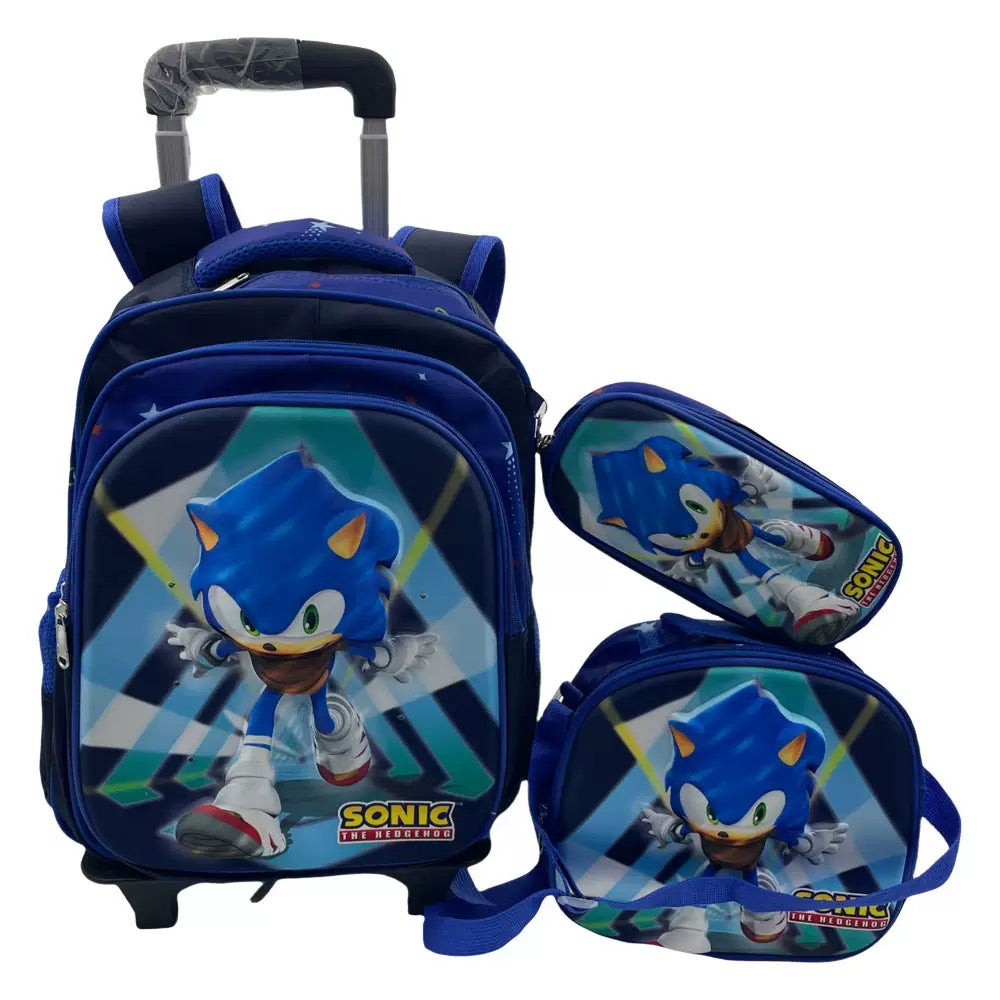 Set/3piezas de piezas de Mochila con Ruedas