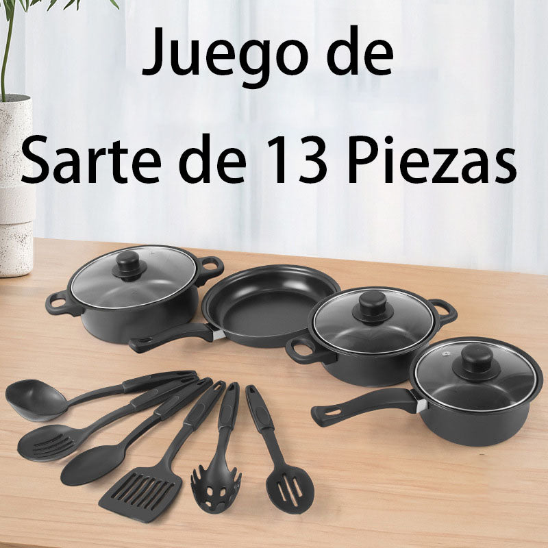 Juego de Sarten de 13 Piezas