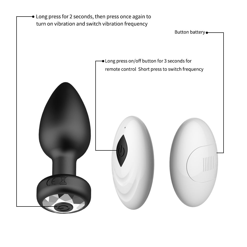 Set de 3 Manual + 1 con Control Recargable Anal