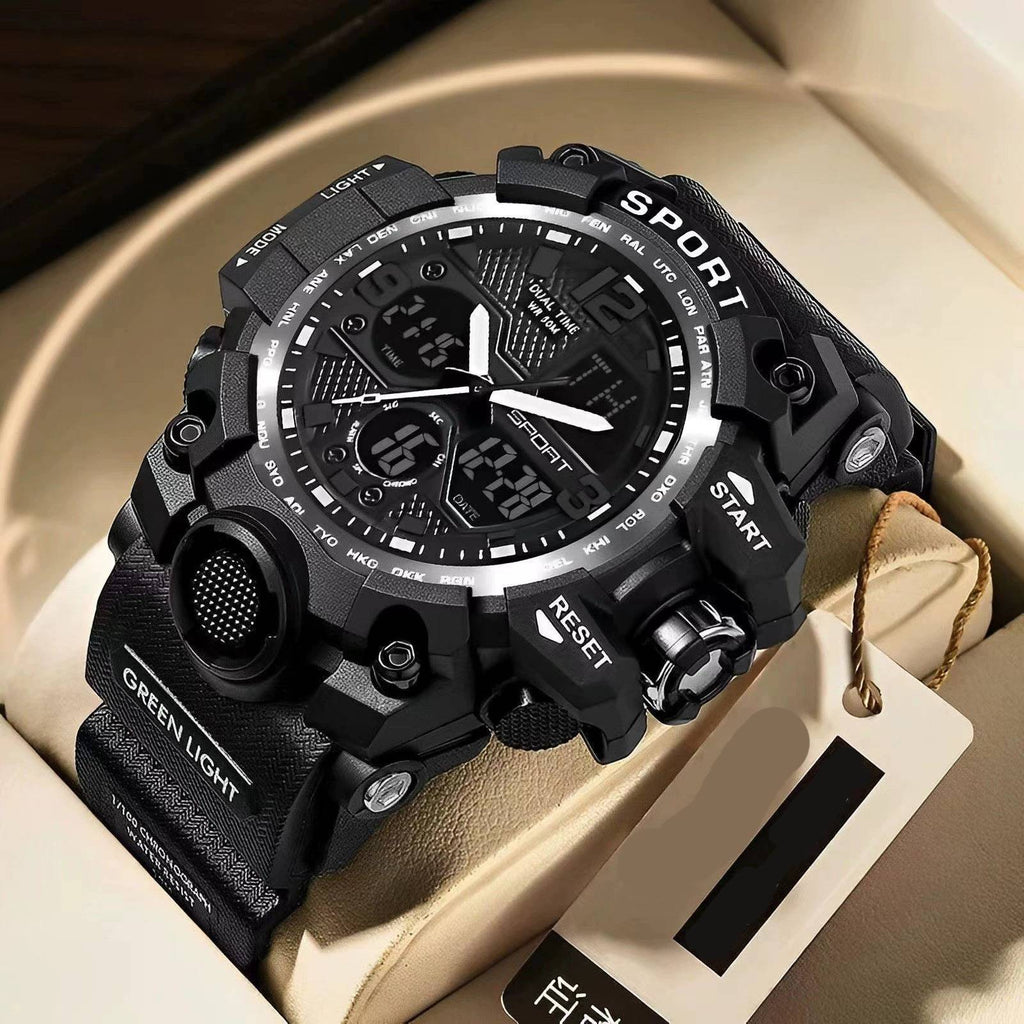 Reloj multifunción juvenil Negro