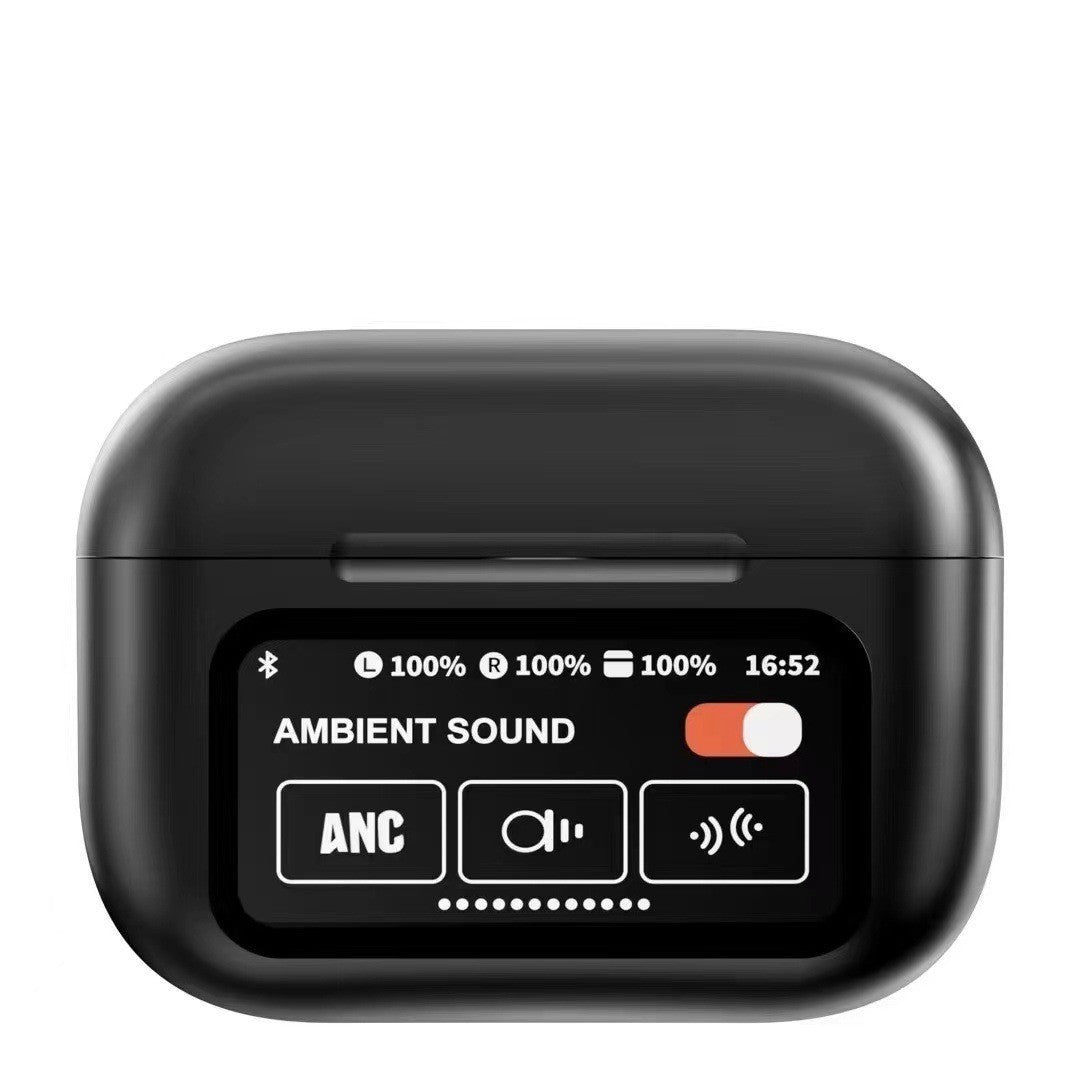 Audifono Bluetooth A9pro con Pantalla Táctil a Color - ANC Ruido Activo