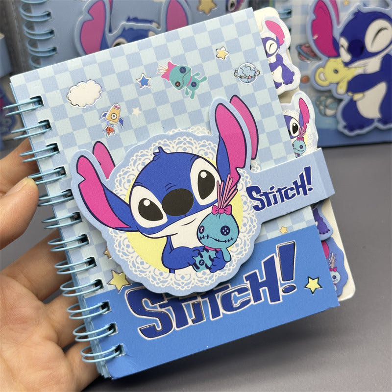 Cuaderno Chico de 65 hojas de Stitch Anime