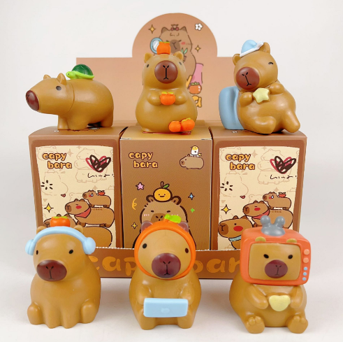 Caja Sorpresa de Capybara – Edición Kawai Anime