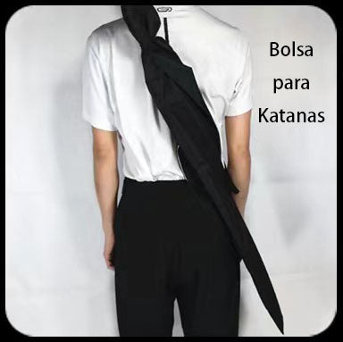 Cinturon de Cuero, Bolsa, Soporte Accesorios Para Katanas Anime