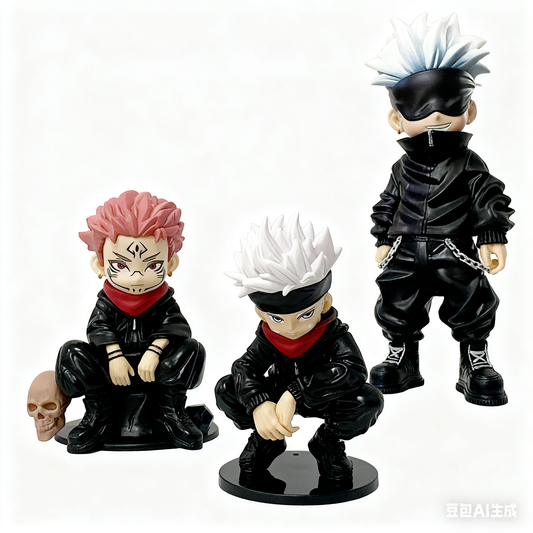 Figuras Coleccionables de "Jujutsu Kaisen" - Sukuna, Megumi y Gojo Anime