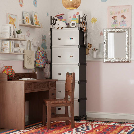 Armario Cajonero Infantil de 5 Cajones