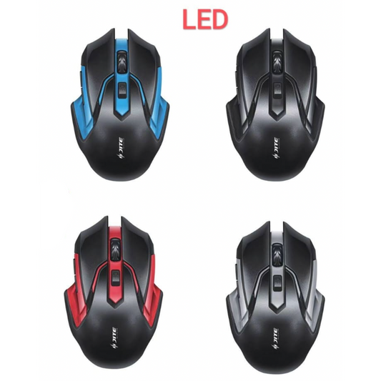 Mouse Inalambrico LED con Bateria