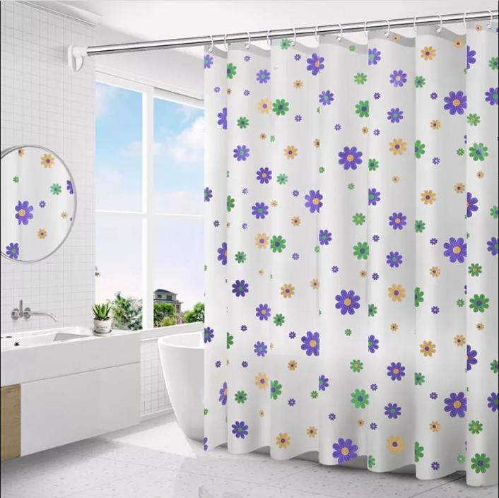 Cortina de mampara de baño